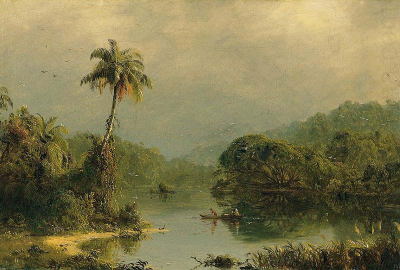 Tropical Landscape, Frederic Edwin Church